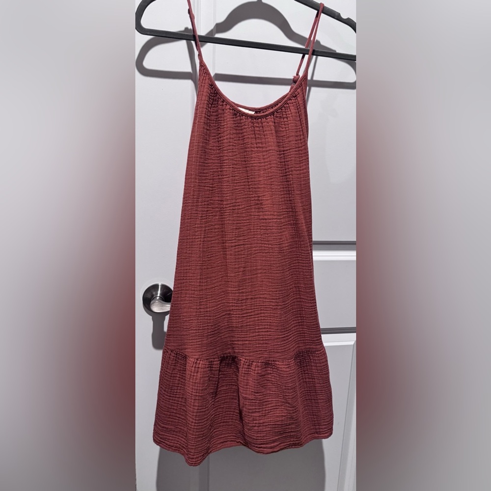 Casual Rust Women's Casual Dress